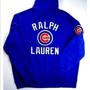 Polo Ralph Lauren Baseball Hoodie - 2016 World Series Champion Chicago Cubes